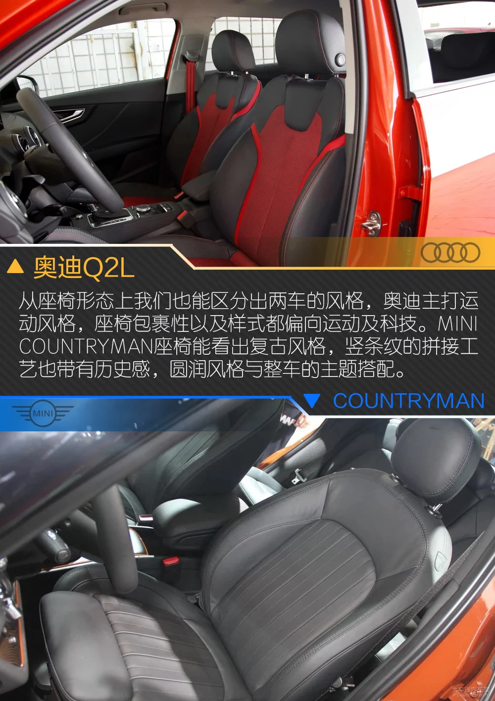 Q2L对比COUNTRYMAN 时尚品味之选