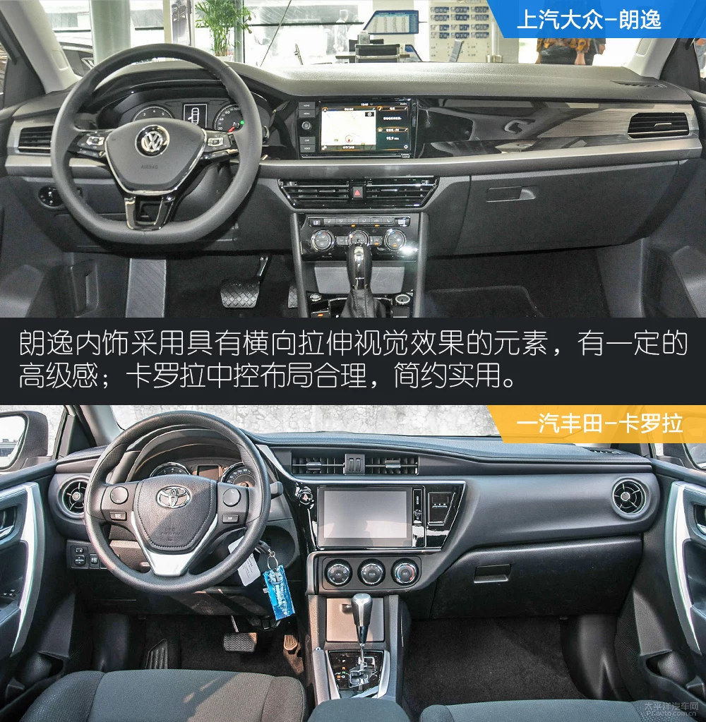 这题有点难选 大众朗逸对比丰田卡罗拉
