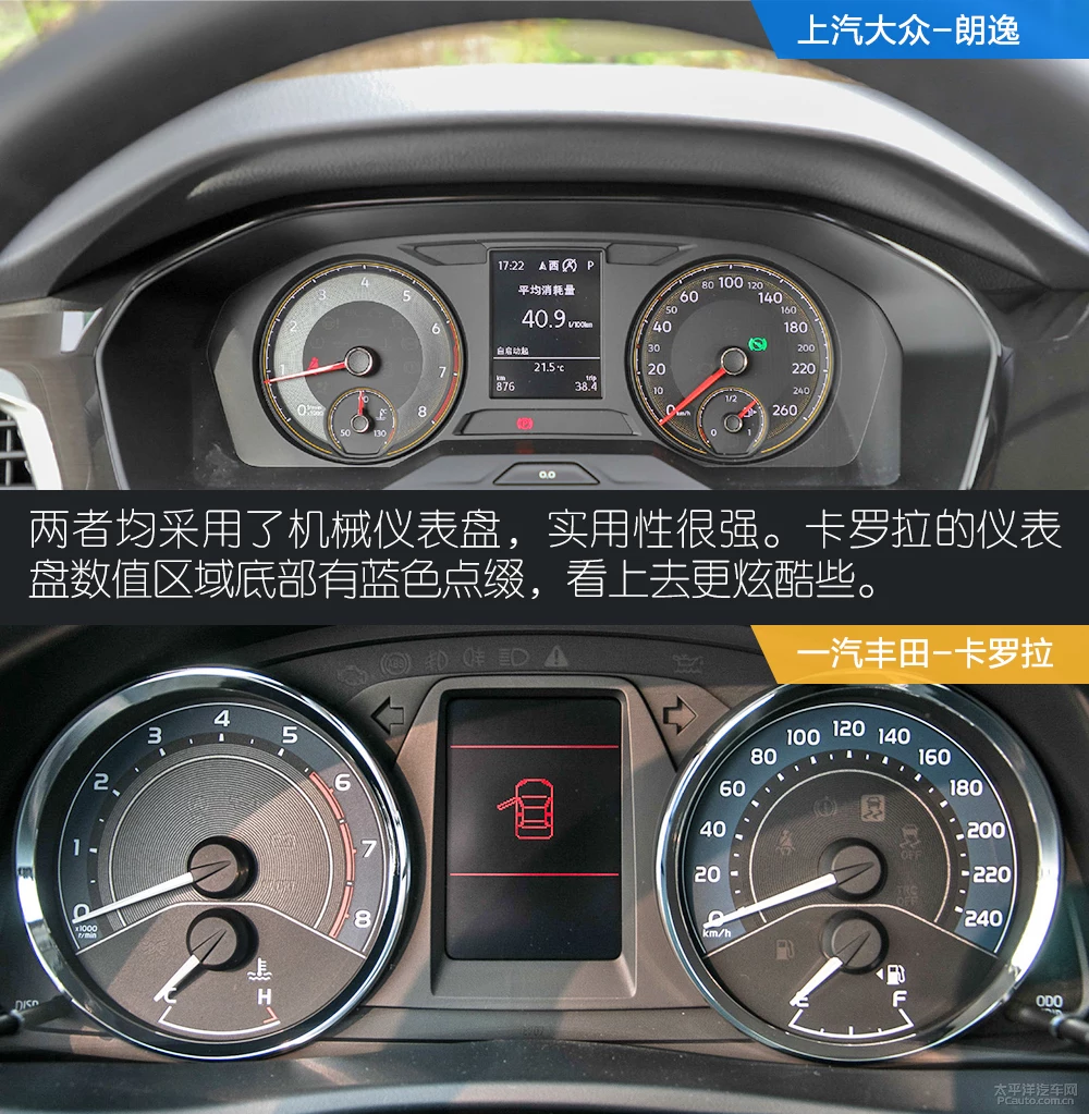 这题有点难选 大众朗逸对比丰田卡罗拉