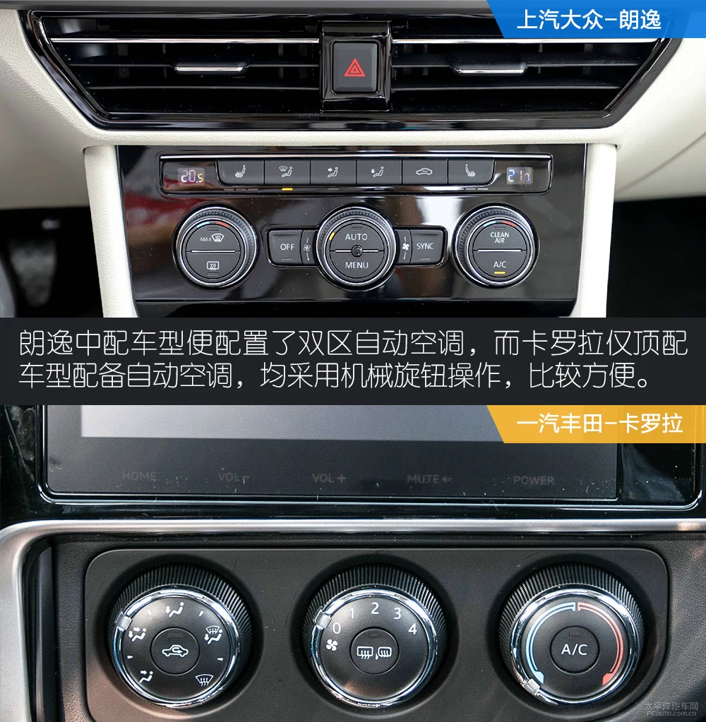 这题有点难选 大众朗逸对比丰田卡罗拉