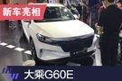 2019上海车展：大乘G60E售12.18万元