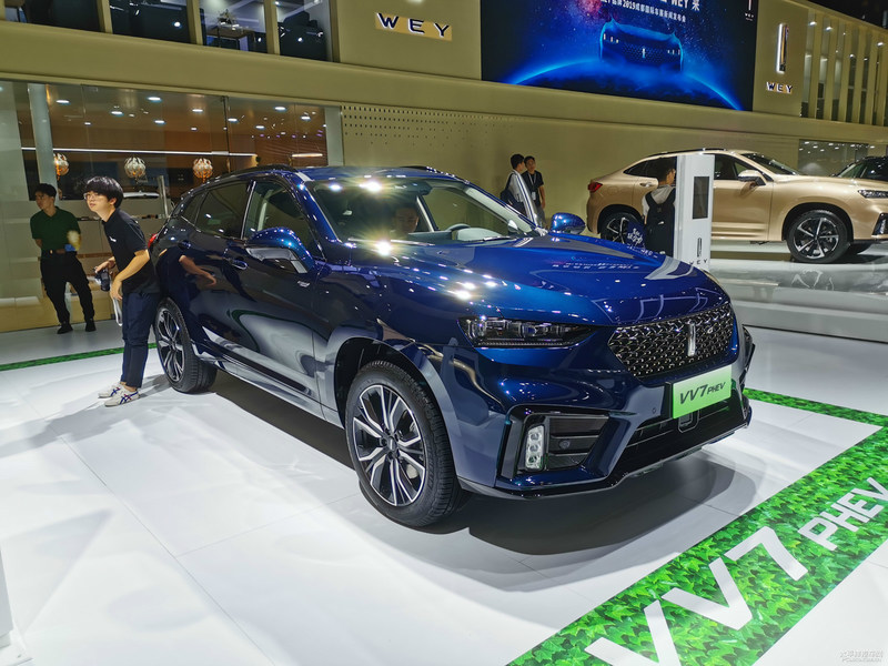 2019法蘭克福車展探館:wey vv7 gt phev