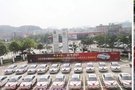 上汽大眾朗逸純電版50臺查勘車圓滿交付