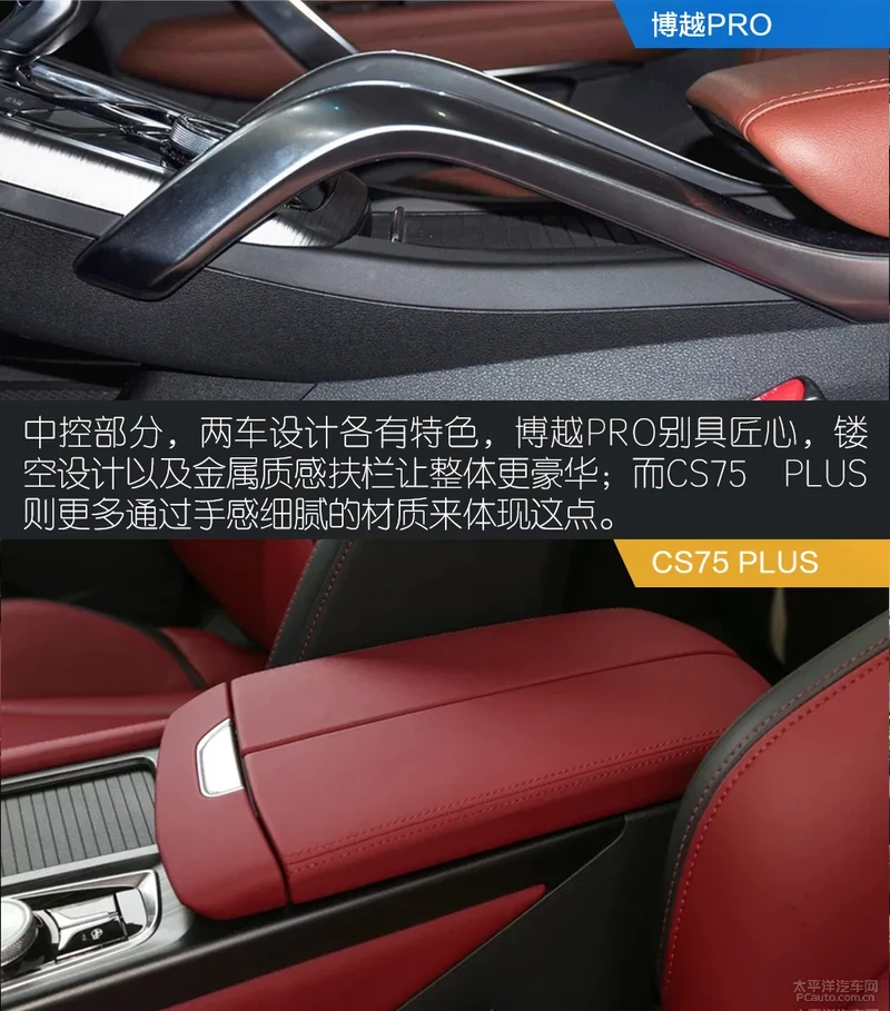 长安CS75 PLUS 对比吉利博越Pro