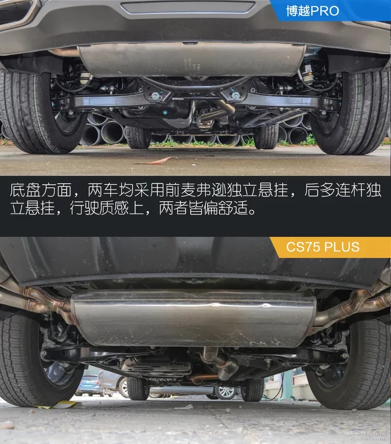 长安CS75 PLUS 对比吉利博越Pro