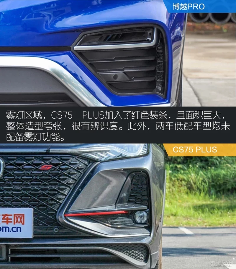 长安CS75 PLUS 对比吉利博越Pro