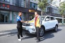 上午11時35分：天貓雙11首位客戶彈個車成功提車