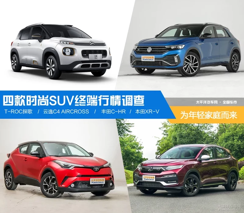 有品质的个性 4款年轻SUV终端行情调查