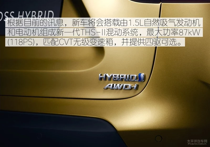 丰田YARiS CROSS会与我们相见吗？