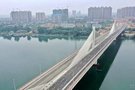 过江只需2分钟 衡阳东洲湘江大桥即将竣工