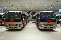 丰田柯斯达9座房车  9座柯斯达定制版