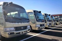 豐田考斯特12座商務車-人氣爆棚改裝