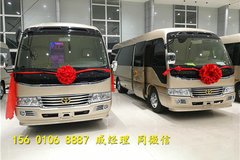 豐田考斯特9座價格   高端接待車舒適