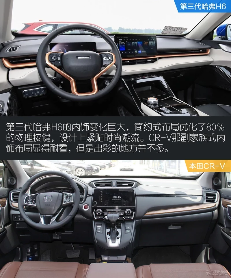 鐜嬬墝瀵圭帇鐗� 绗笁浠ｅ搱寮桯6瀵规瘮鏈敯CR-V