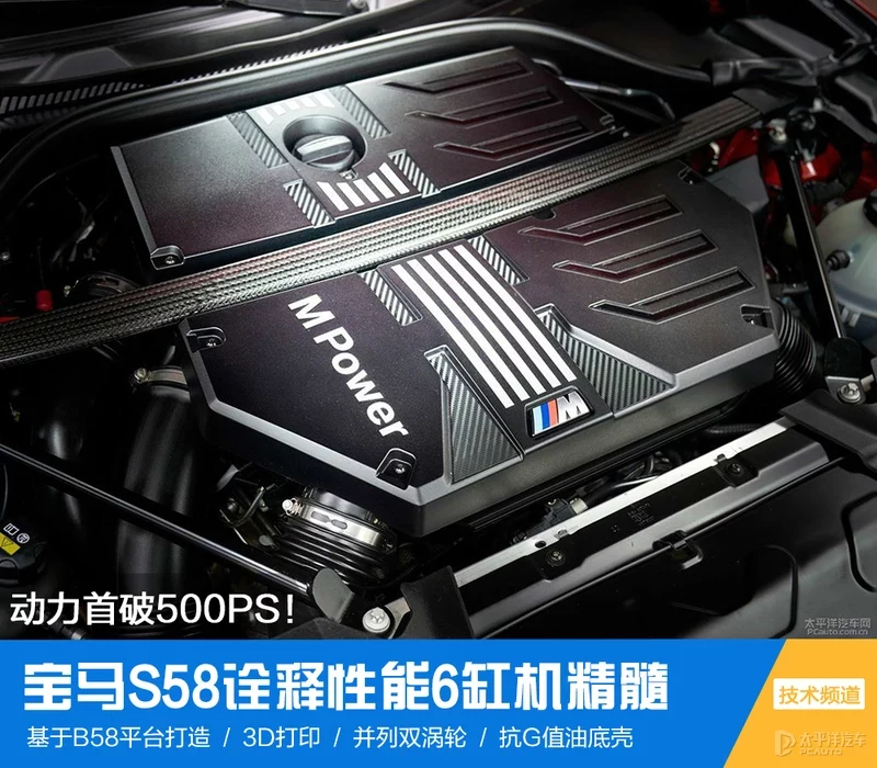 动力首破500PS！ 宝马S58诠释性能6缸机精髓
