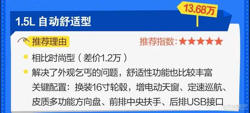 10—15万合资紧凑型车推荐